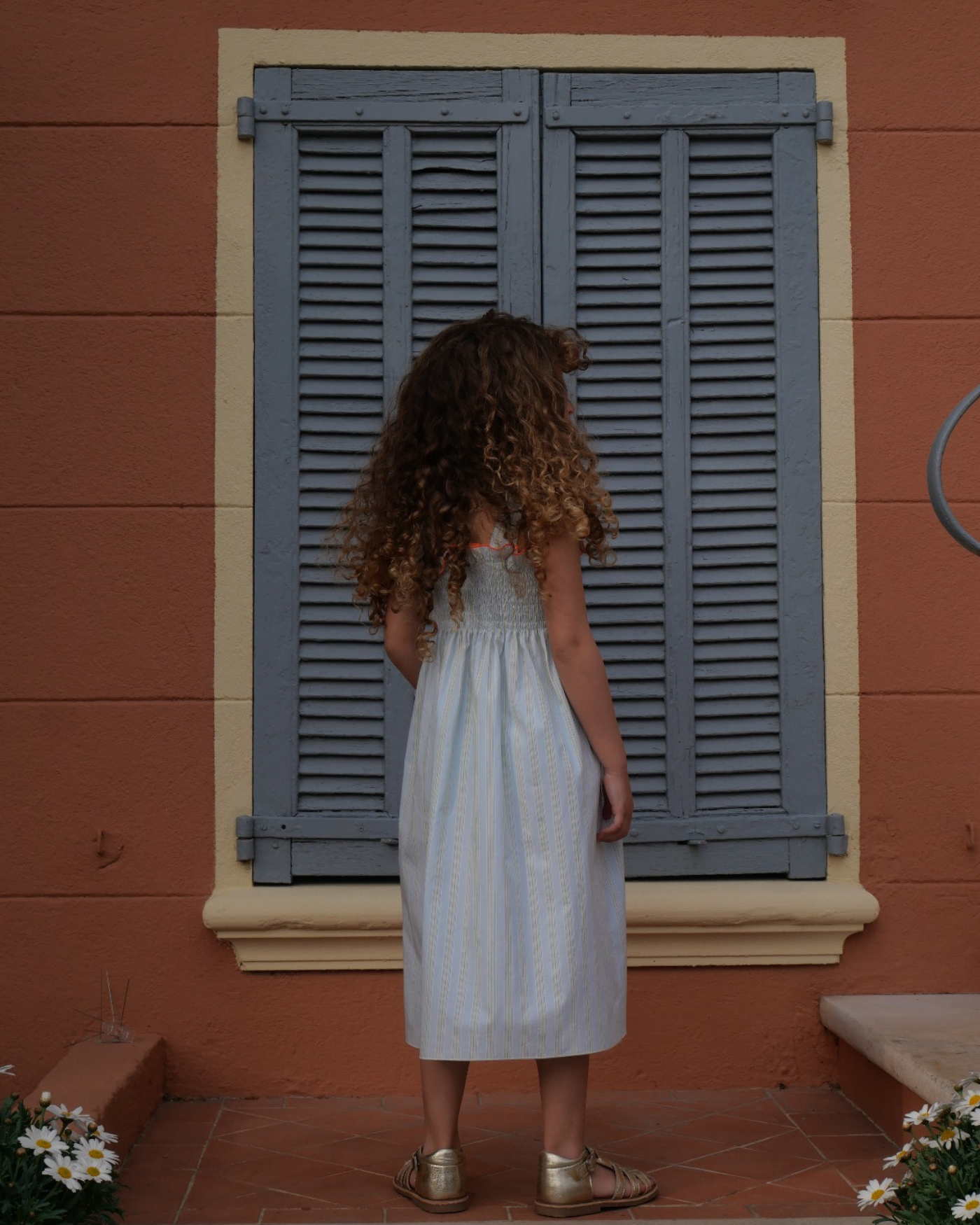 Robe longue Colette Menthe Pistache