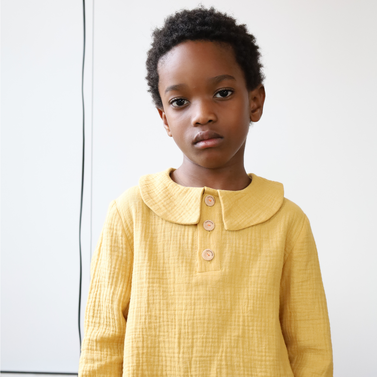 Agathe Orange/Mauve Blouse