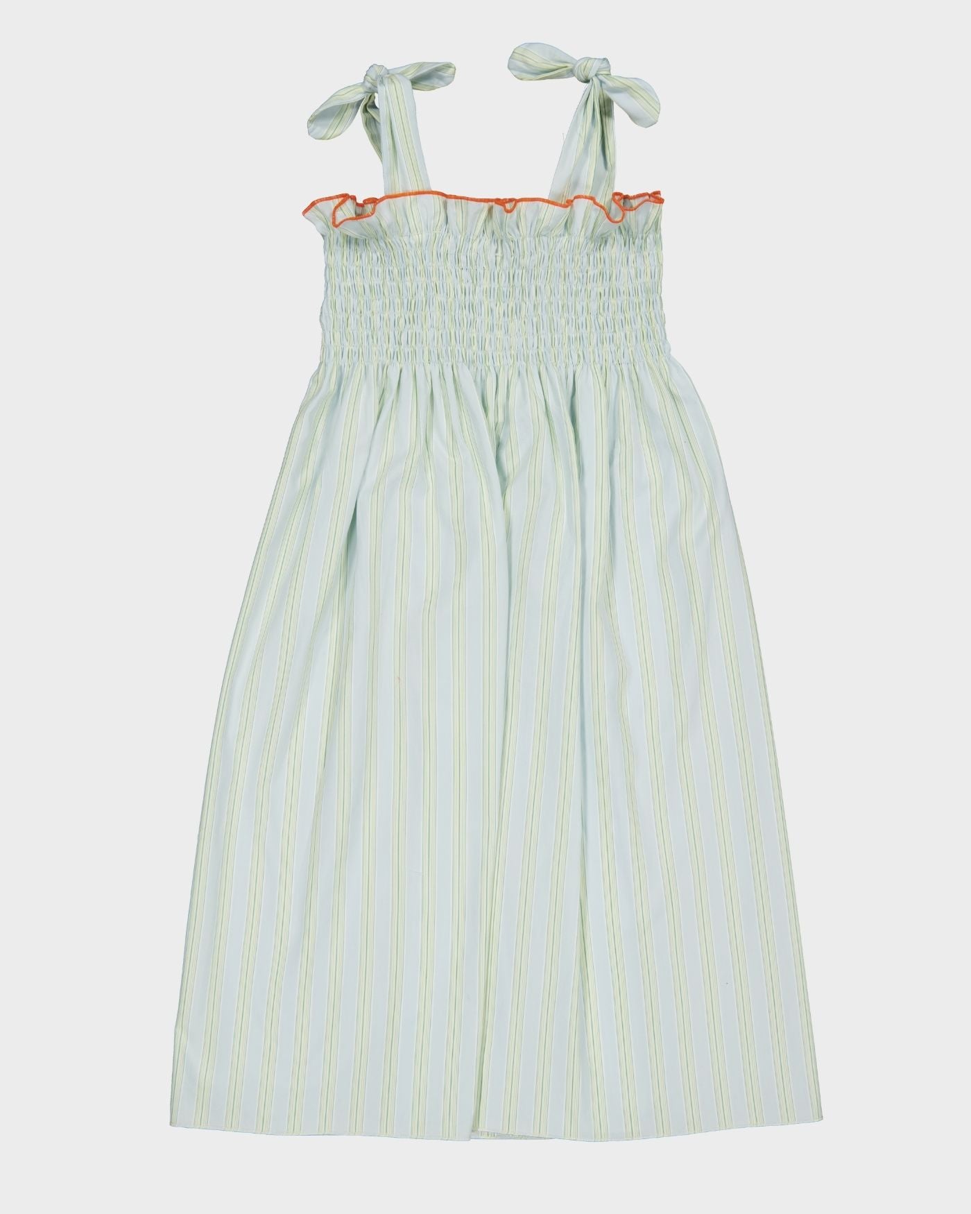 Robe longue Colette Menthe Pistache