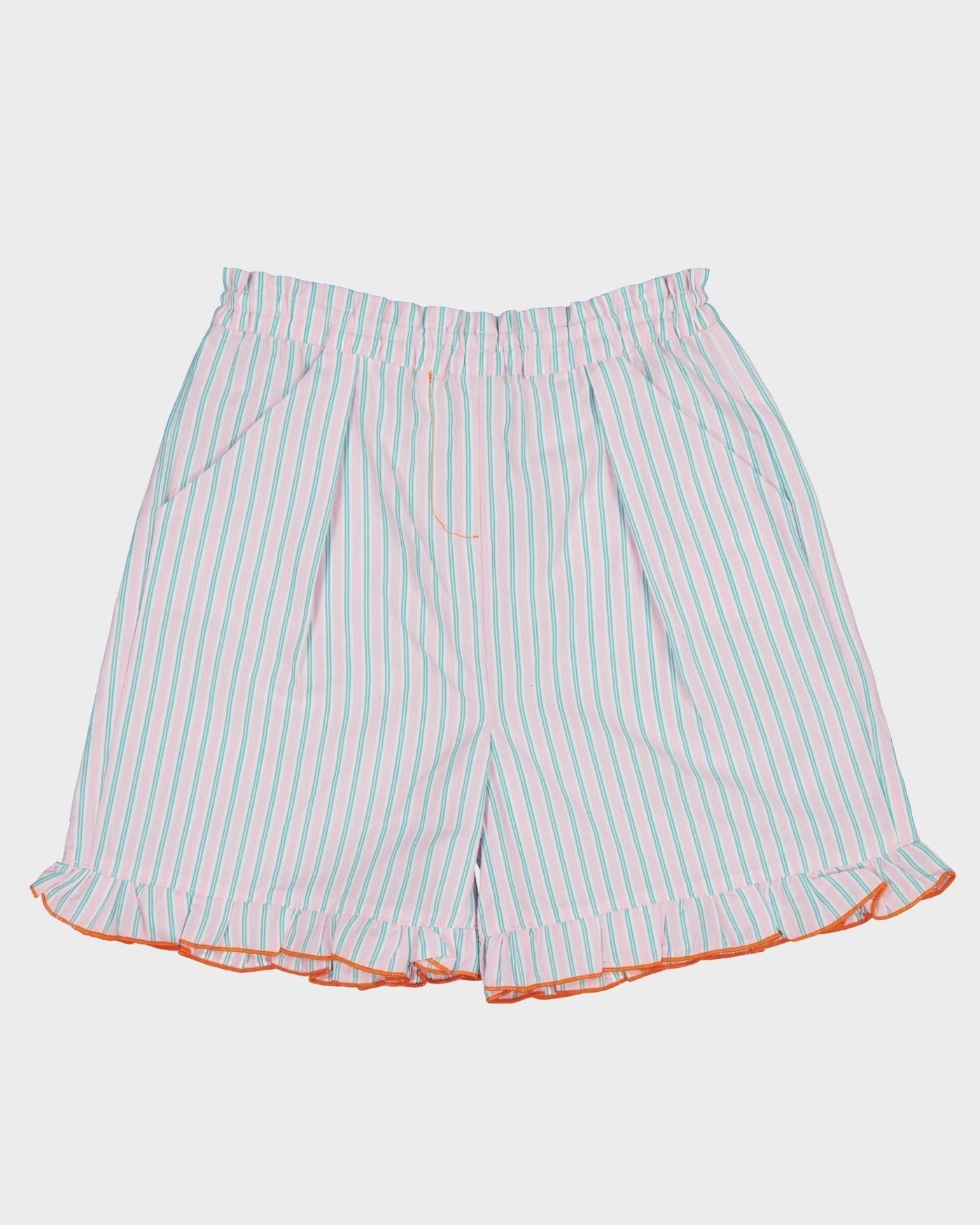 Short Pauline Fraise Rayé