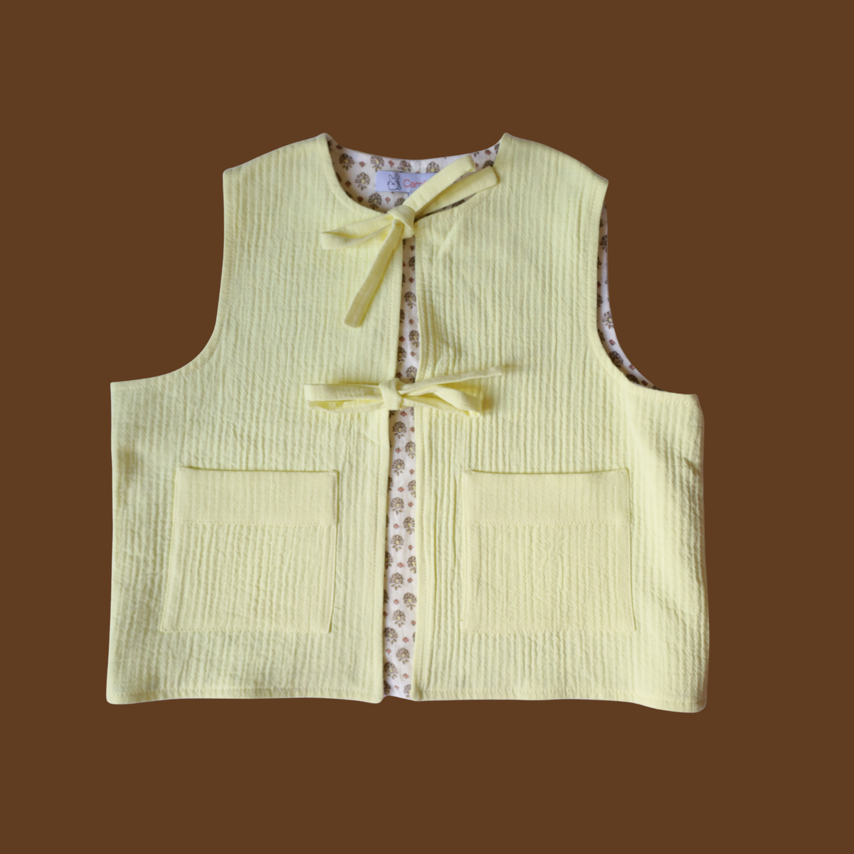 Agathe Orange/Mauve Blouse