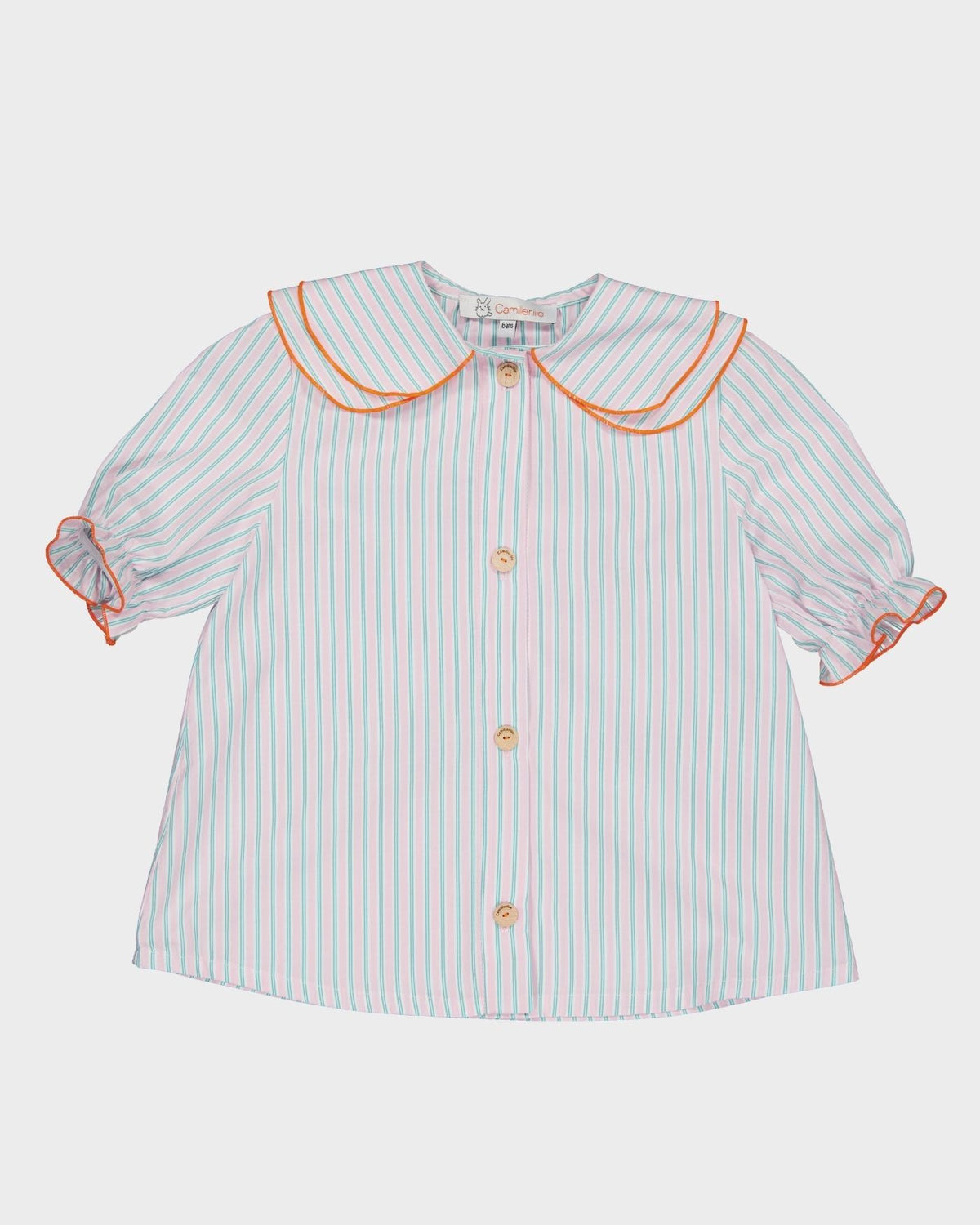 Blouse Agathe Fraise Rayé