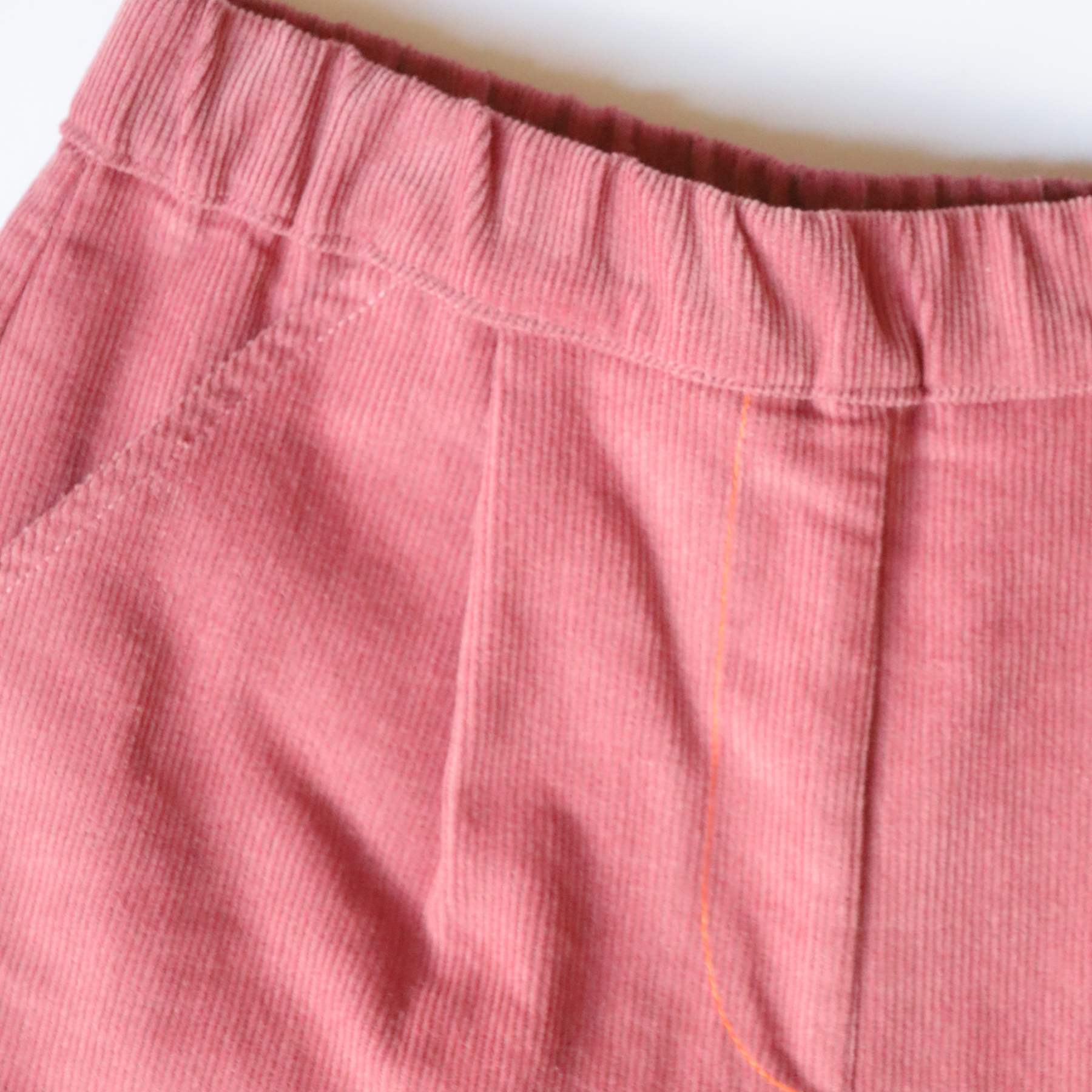 Agathe Orange/Mauve Blouse