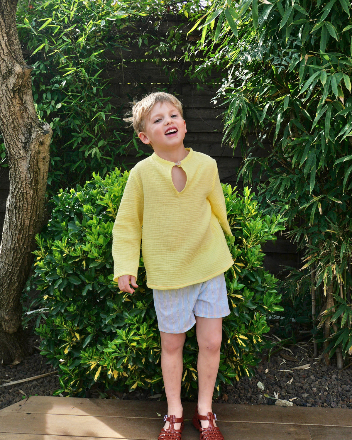 Chemise Malo Jaune Citron