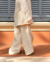 Pantalon Michel Vanille