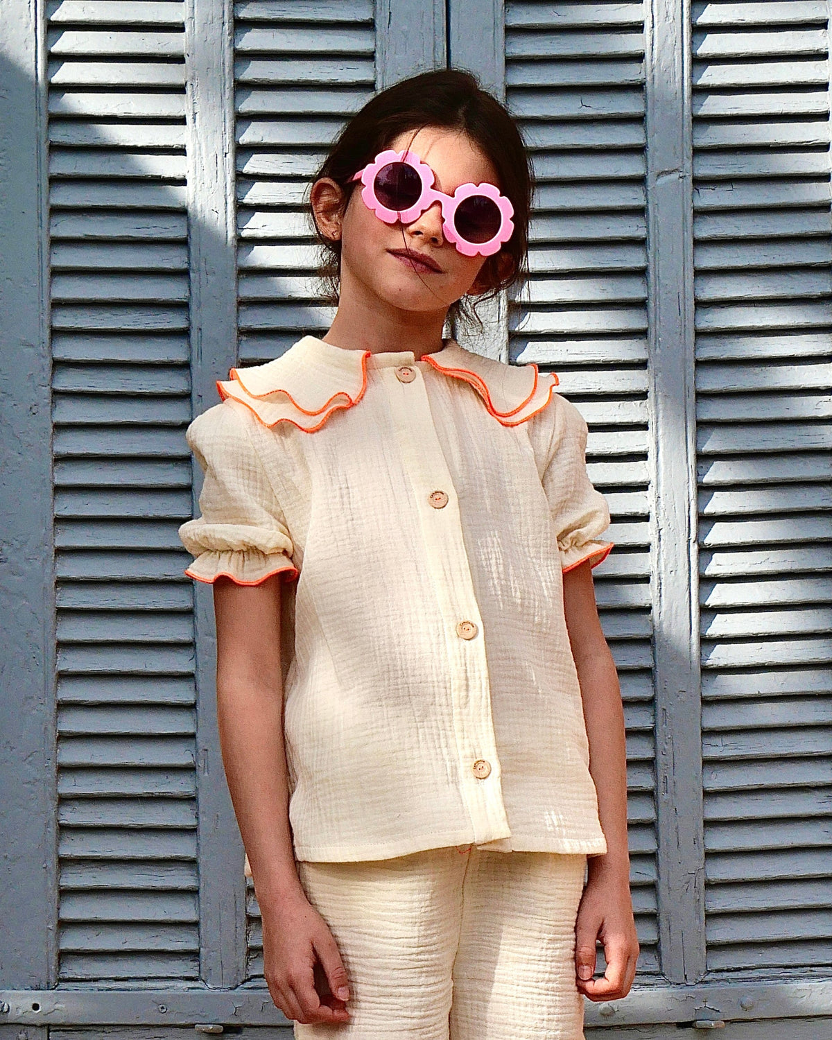 Blouse Agathe Vanille