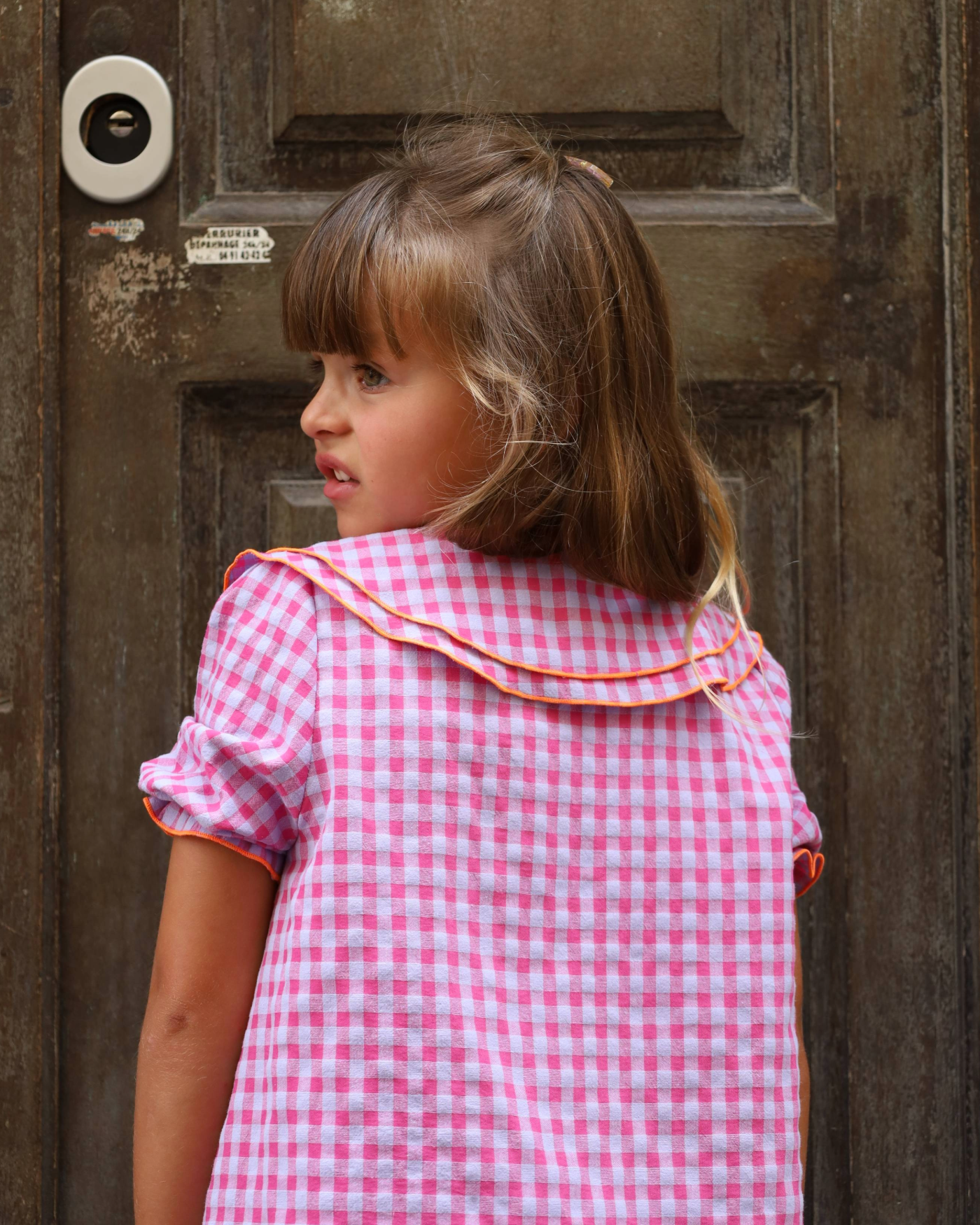Blouse Agathe Rosé/Mauve