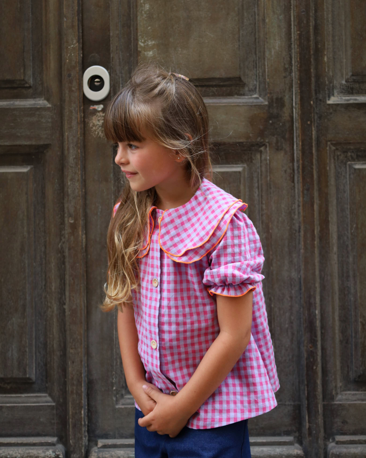 Agathe Pink/Mauve Blouse