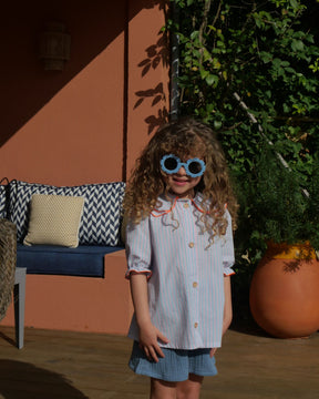 Blouse Agathe Fraise Rayé