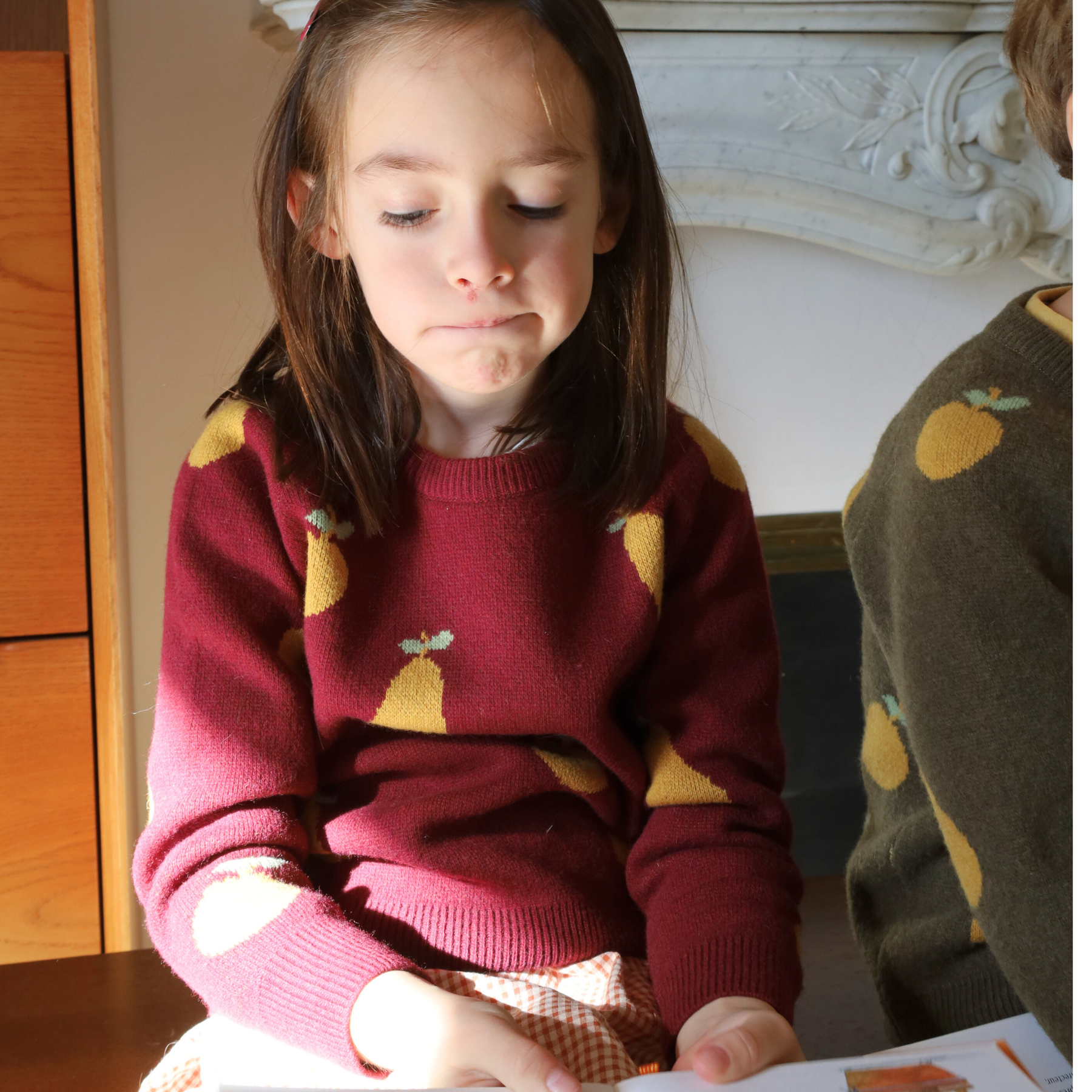 PULL CHARLIE BORDEAUX