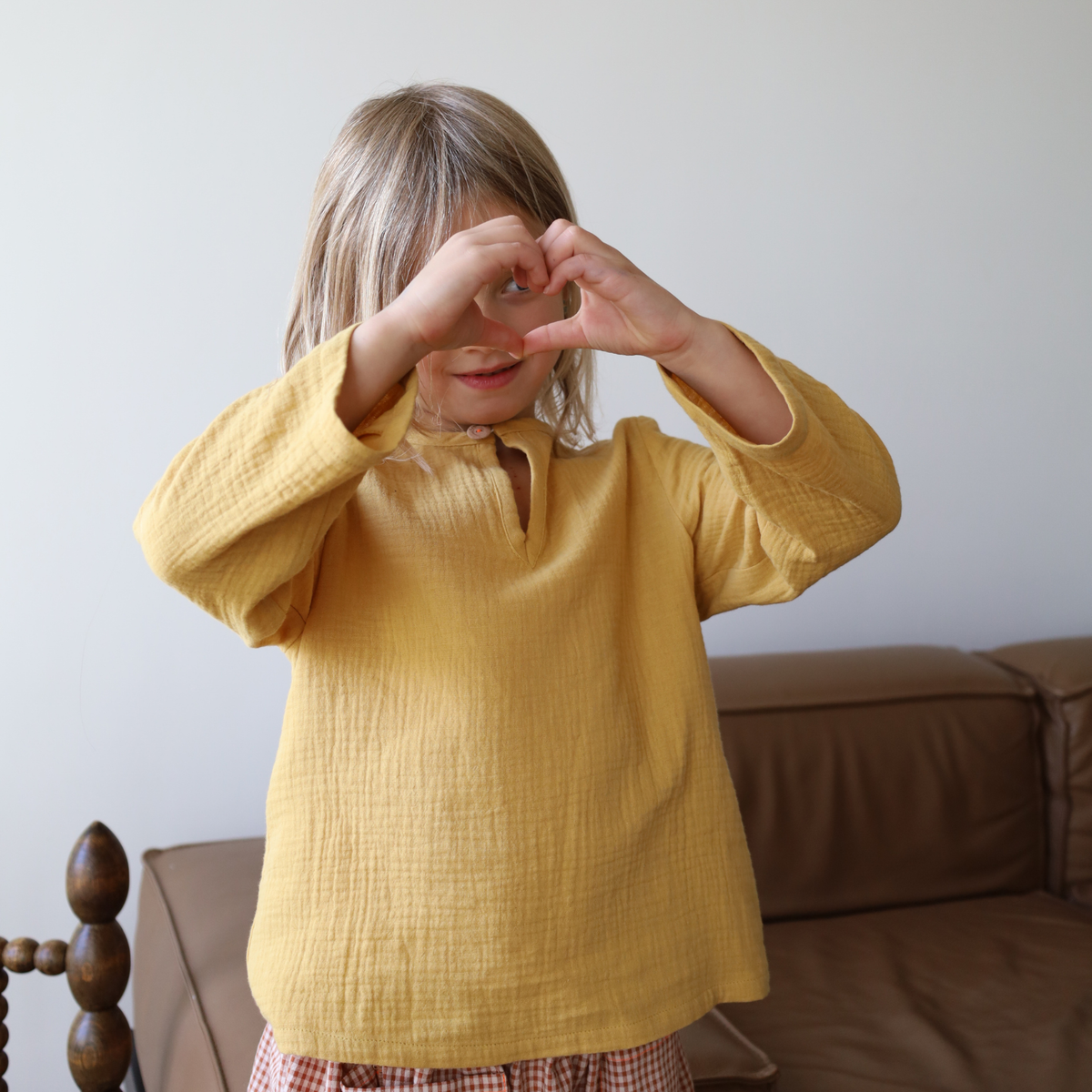 CHEMISE MALO MOUTARDE