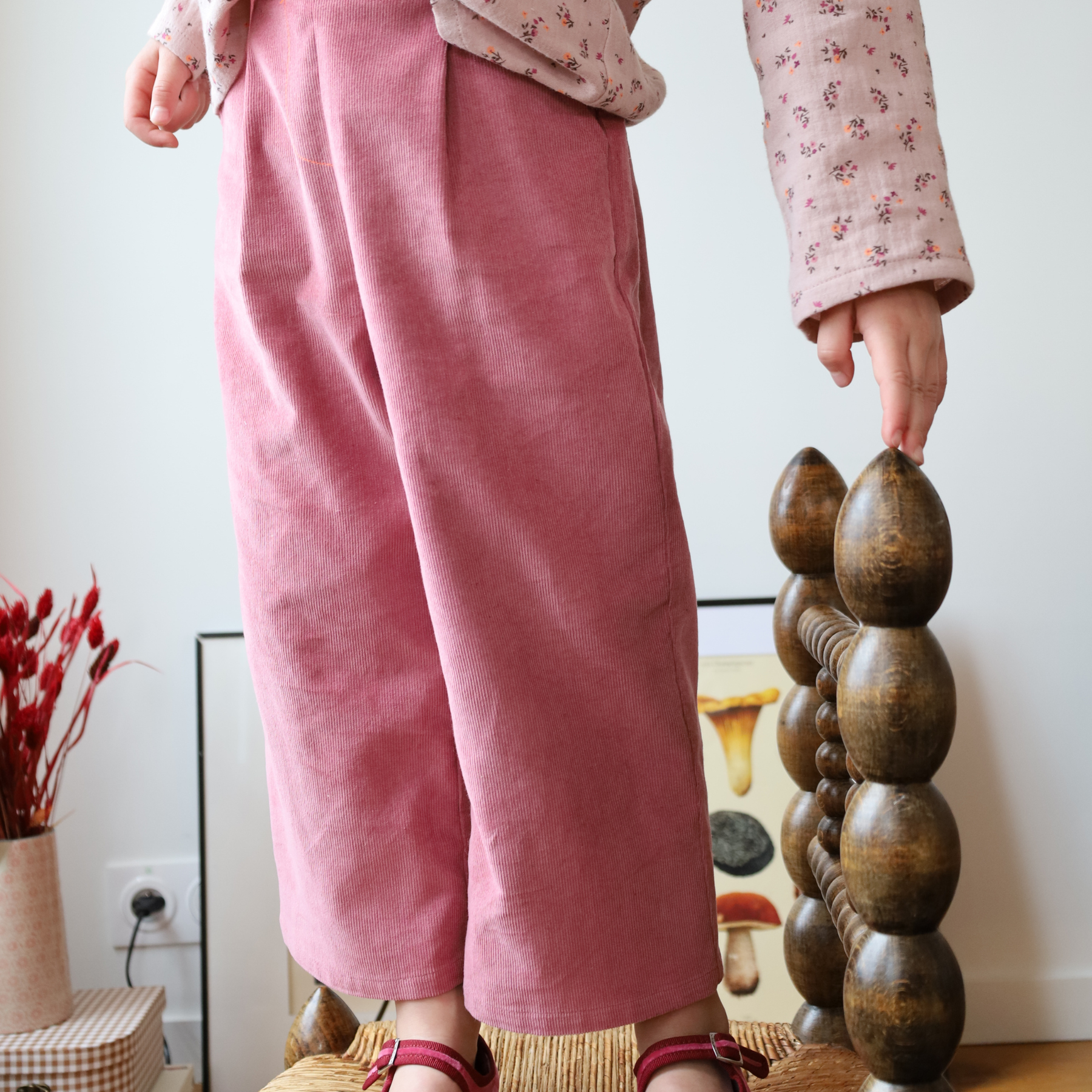 PANTALON MICHEL ROSE