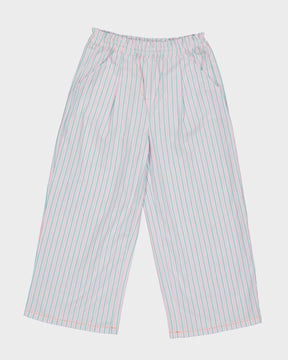 Pantalon Michel Fraise Rayé