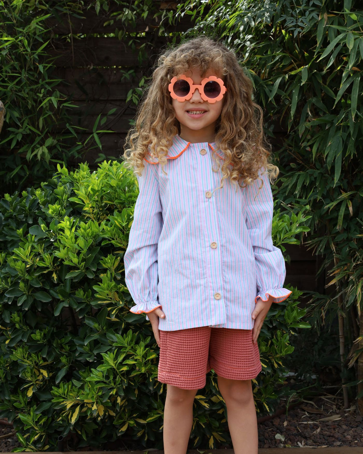 Blouse Mia Fraise Rayé