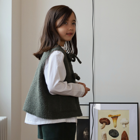 Agathe Orange/Mauve Blouse