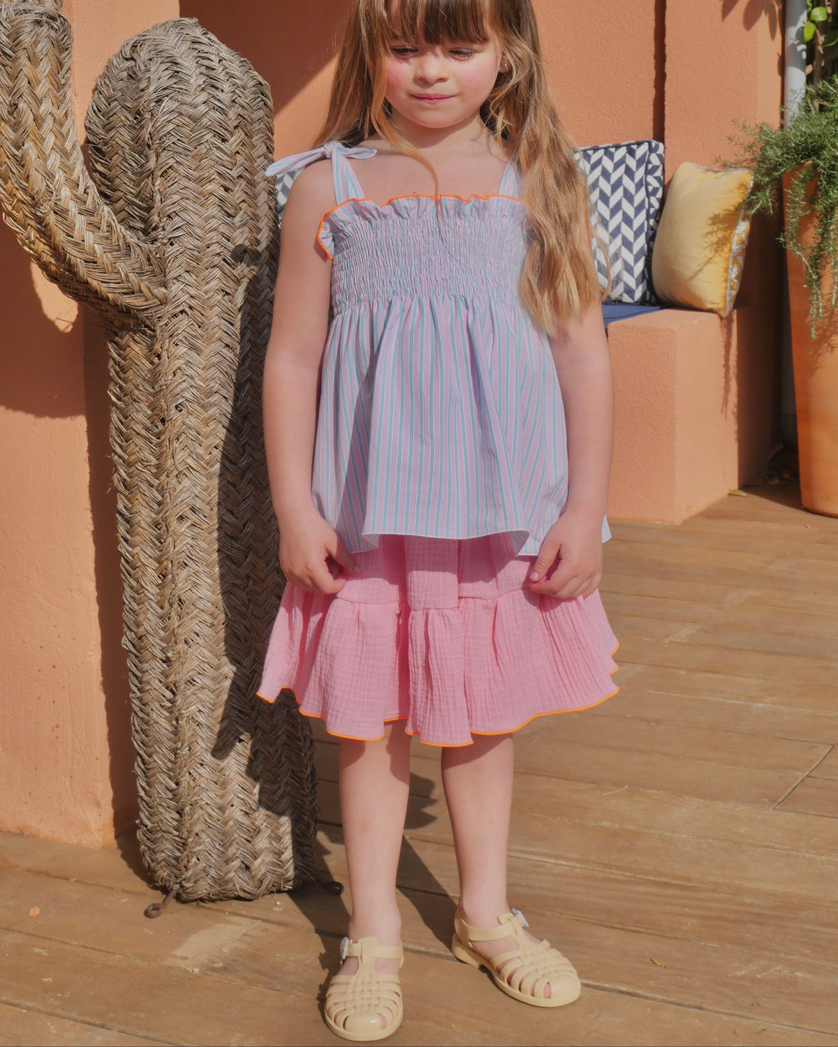 Jupe Lili Framboise