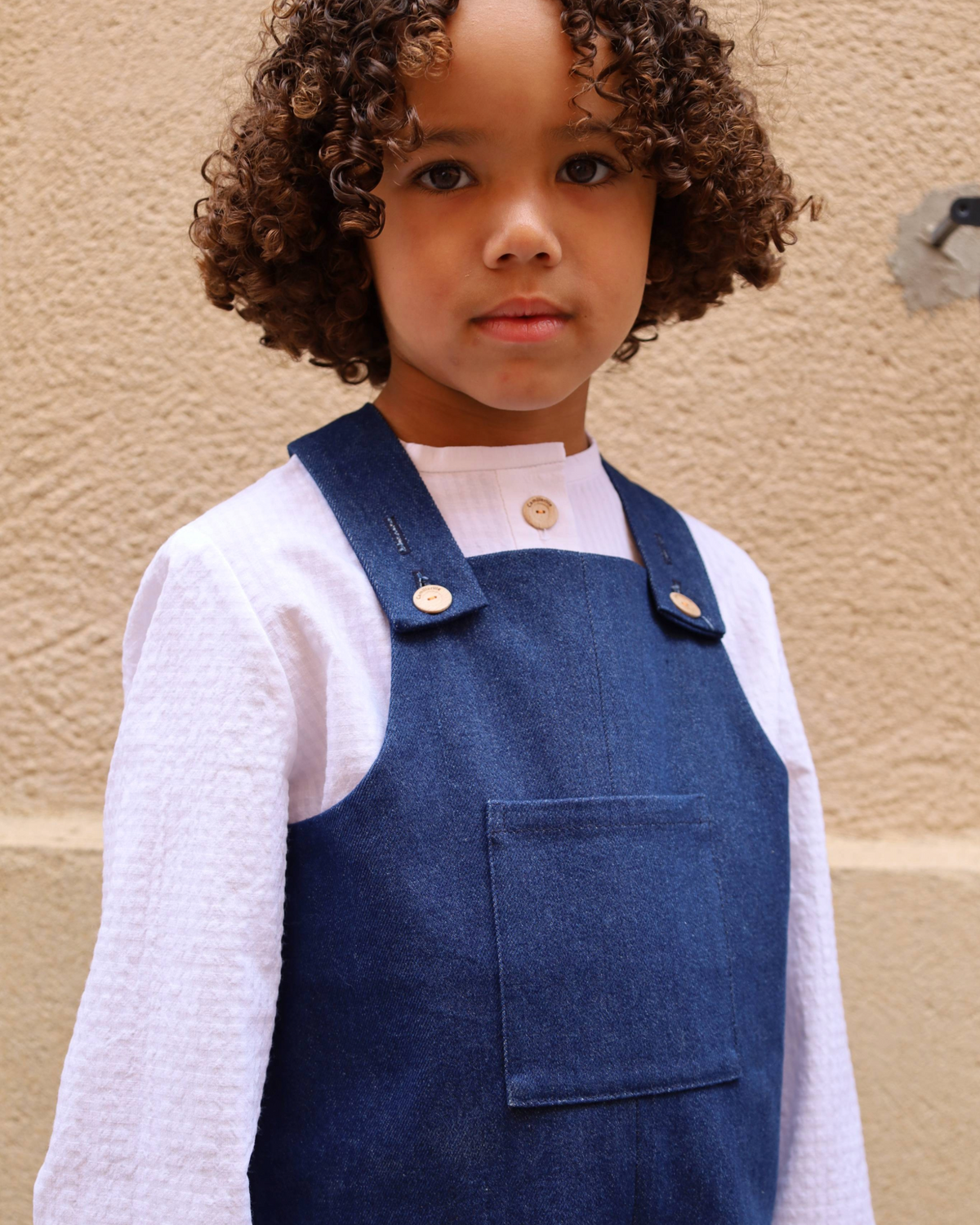 Salopette Lou  en jean