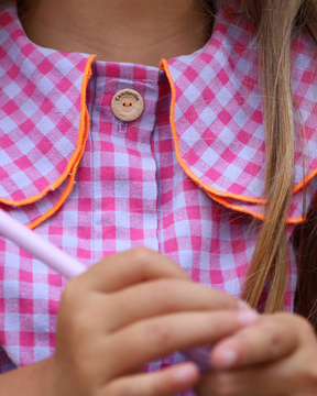 Blouse Agathe Rosé/Mauve