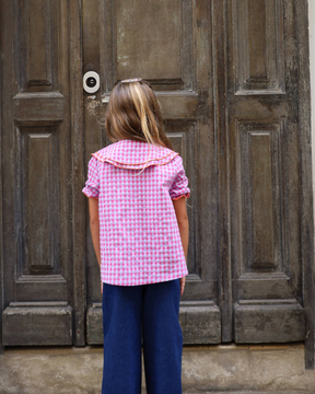 Blouse Agathe Rosé/Mauve